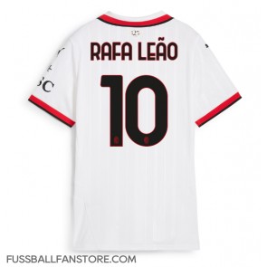 AC Milan Rafael Leao #10 Replik Auswärtstrikot Damen 2024-25 Kurzarm